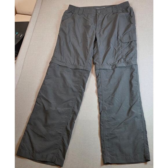 Columbia Omni-Shade Tactel Nylon Hiking Pants Men’s 36x30 Gray UPF Outdoor - Picture 1 of 12